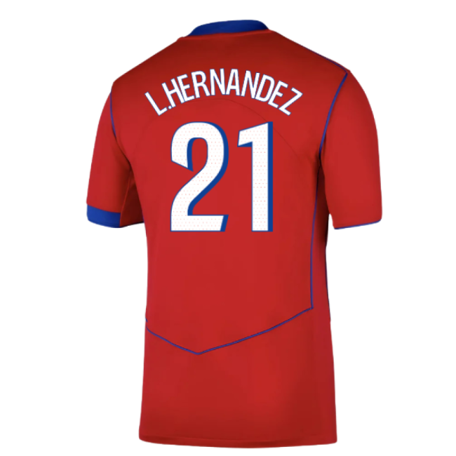 2025-2026 PSG Third Shirt (L.Hernandez 21)-Vantage Point Soccer